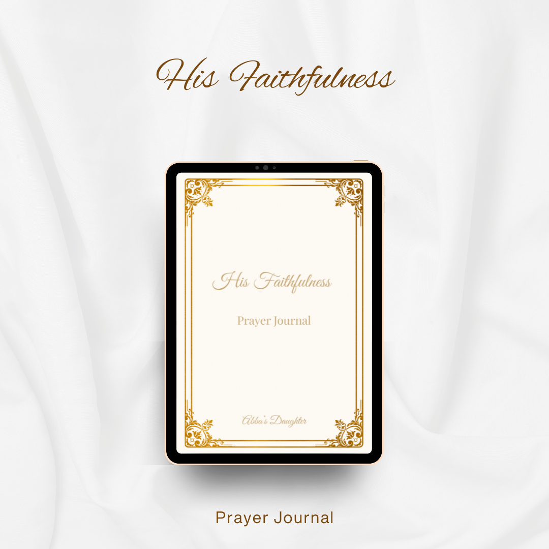 His Faithfulness Prayer Journal - Digital